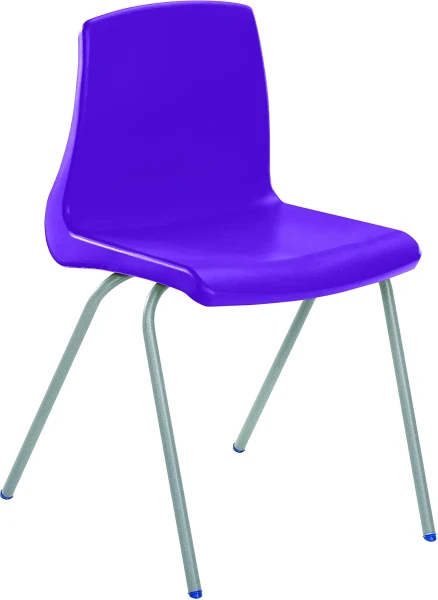 Metalliform EXPRESS NP Classroom Chairs Size 3 (6-8 Years) - Purple