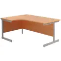 TC Single Leg Corner Desk - 1600 x 1200mm