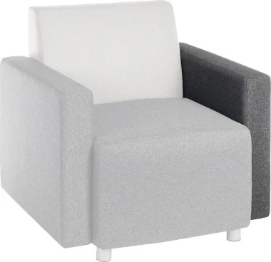 Teknik Cube Modular Reception Chair - Arm Only