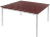 Gopak Enviro Outdoor Square Table - 1250mm