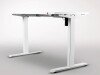 Ökoform Miniöko-Up Rectangular Height Adjustable Heated Desk with I-Frame Legs - 1200 x 600mm - White
