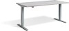 Lavoro Advance Height Adjustable Desk - 1400 x 700mm - Cascina Pine