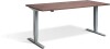 Lavoro Advance Height Adjustable Desk - 1600 x 800mm - Ferro Bronze