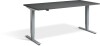 Lavoro Advance Height Adjustable Desk - 1200 x 800mm - Graphite