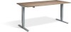 Lavoro Advance Height Adjustable Desk - 1800 x 800mm - Grey Nebraska Oak