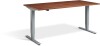 Lavoro Advance Height Adjustable Desk - 1200 x 800mm - Natural Dijon Walnut