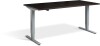 Lavoro Advance Height Adjustable Desk - 1200 x 700mm - Wenge