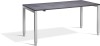 Lavoro Crown Height Adjustable Desk - 1800 x 800mm - Anthracite Sherman Oak