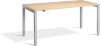 Lavoro Crown Height Adjustable Desk - 1800 x 800mm - Oak