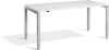 Lavoro Crown Height Adjustable Desk - 1800 x 800mm - White