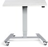 Lavoro Flex 4 Wheel Mobile Desk - 800 x 600mm - Cascina Pine