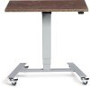 Lavoro Flex 4-wheel Mobile Desk 900 x 600mm - Ferro Bronze
