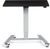 Lavoro Flex 4 Wheel Mobile Desk - 800 x 600mm - Wenge