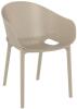 Siesta Sky Stacking Armchair - Taupe