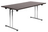Teknik Space Folding Table - 1600 x 800mm - Wenge