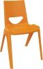 Spaceforme EN One Chair Size 4 (7-9 Years) - Mandarin Orange