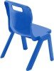 Titan One Piece Classroom Chair - (3-4 Years) 260mm Seat Height - Blue