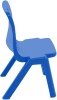 Titan One Piece Classroom Chair - (3-4 Years) 260mm Seat Height - Blue