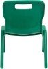 Titan One Piece Classroom Chair - (3-4 Years) 260mm Seat Height - Green