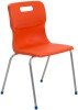 Titan 4 Leg Classroom Chair - (14+ Years) 460mm Seat Height - Orange