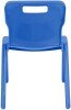 Titan One Piece Classroom Chair - (4-6 Years) 310mm Seat Height - Blue
