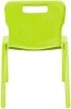 Titan One Piece Classroom Chair - (4-6 Years) 310mm Seat Height - Lime