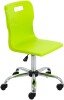 Titan Swivel Junior Chair - (6-11 Years) 355-420mm Seat Height - Lime