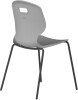 Arc 4 Leg Chair - 430mm Seat Height - Grey