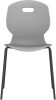 Arc 4 Leg Chair - 430mm Seat Height - Grey