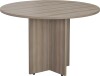 TC Round Meeting Table 1100mm - Grey Oak