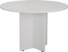 TC Round Meeting Table 1100mm - White