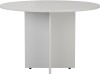 TC Round Meeting Table 1100mm - White