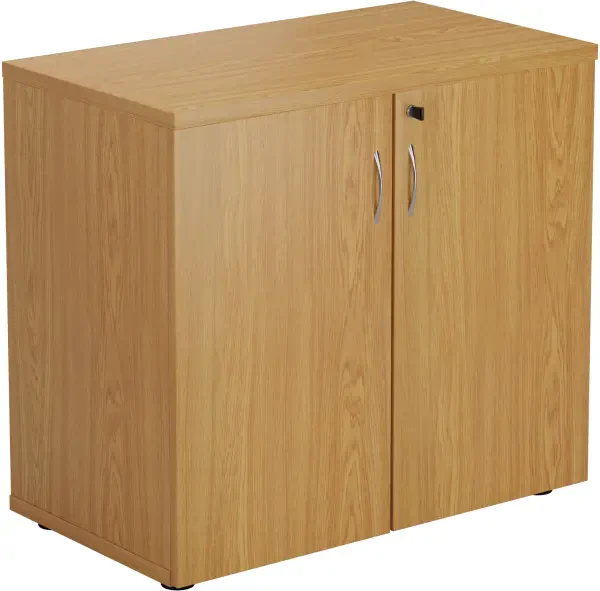 TC Double Door Cupboard with 1 Shelf - 730mm High - Nova Oak