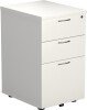 TC Under Desk Pedestal 3 Drawers - White