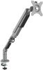 Dams Triton Gas Lift Single Monitor Arm - Silver