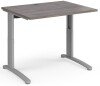 Dams TR10 Height Settable Straight Desk - 1000mm x 800mm