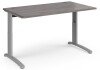 Dams TR10 Height Settable Straight Desk - 1400mm x 800mm