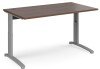 Dams TR10 Height Settable Straight Desk - 1400mm x 800mm