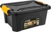 Tool-Lab Heavy Duty Polypropylene Storage Box with Clip on Lid - 12 Lt