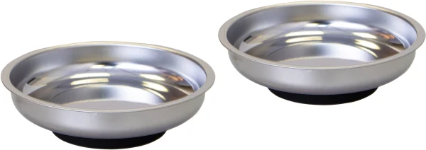 Tool-Lab Magnetic Dishes - Twin Pack with a 4 & 6 Inch Diameter Dish