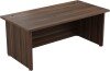 TC Regent Executive Rectangular Desk - 1800 x 900mm - Dark Walnut (8-10 Week lead time)