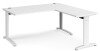 Dams TR10 Desk 1600mm X 800mm With 800mm Return Desk