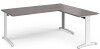 Dams TR10 Desk 1800mm X 800mm With 800mm Return Desk