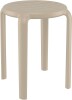 Zap Tom Low Stool - 450mm - Taupe