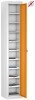 Probe TabBox Single Door 10 Compartment Locker - 1780 x 305 x 305mm - Orange (RAL 2003)