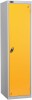 Probe Police Single Locker - 1780 x 460 x 550mm - Yellow (RAL 1004)