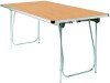 Gopak Universal Folding Table - (W) 1220 x (D) 760mm - Oak