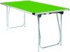 Gopak Universal Folding Table - (W) 1830 x (D) 685mm - Pea Green