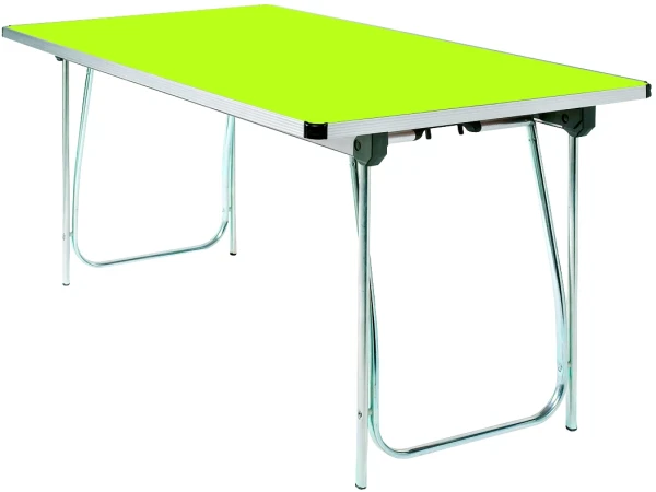 Gopak Universal Folding Table - (W) 1830 x (D) 760mm - Acid Green