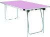 Gopak Universal Folding Table - (W) 1220 x (D) 760mm - Lilac